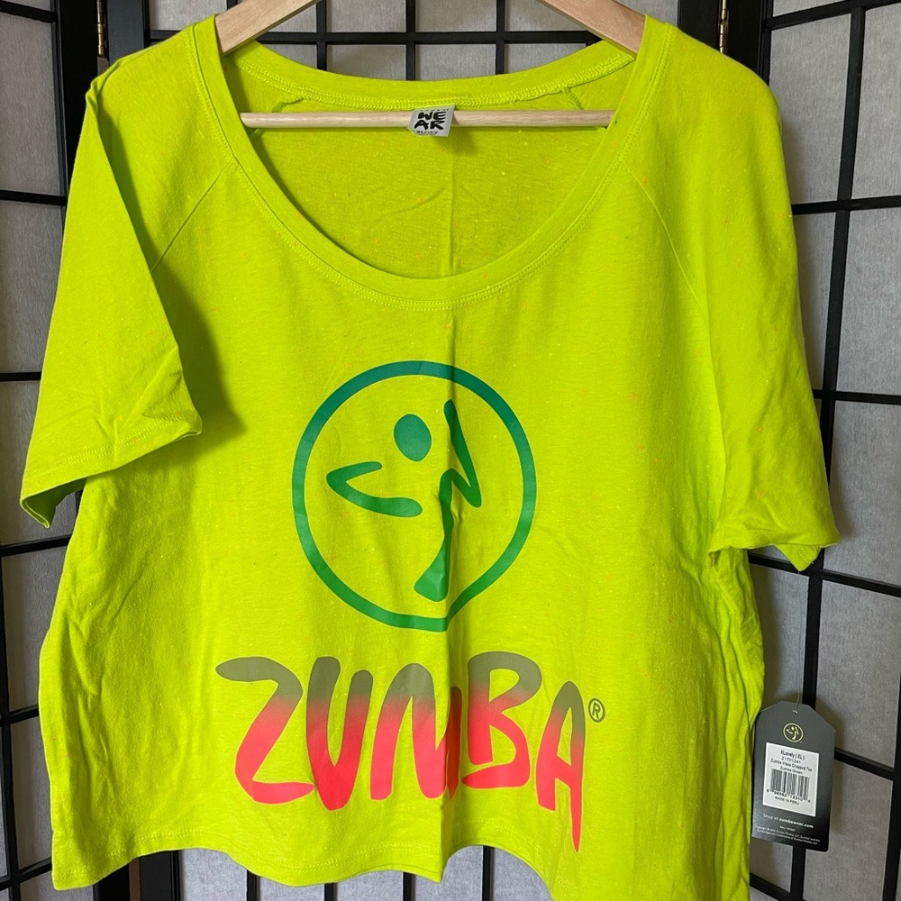 Zumba Crop Top, Size XL New with Tags